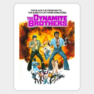 The Dynamite Brothers (1974) Sticker